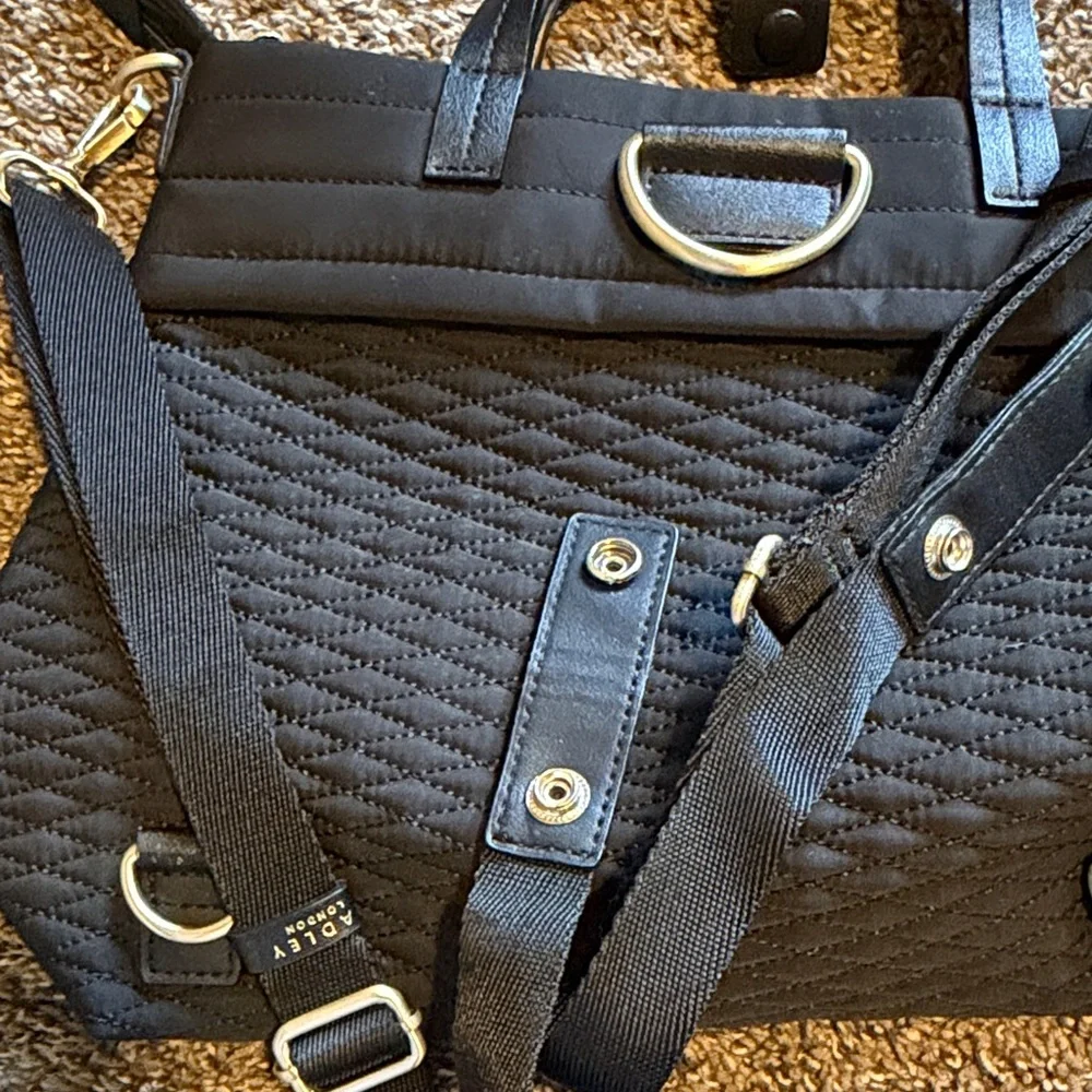 Radley London black purse to backpack - Picture 4 of 5
